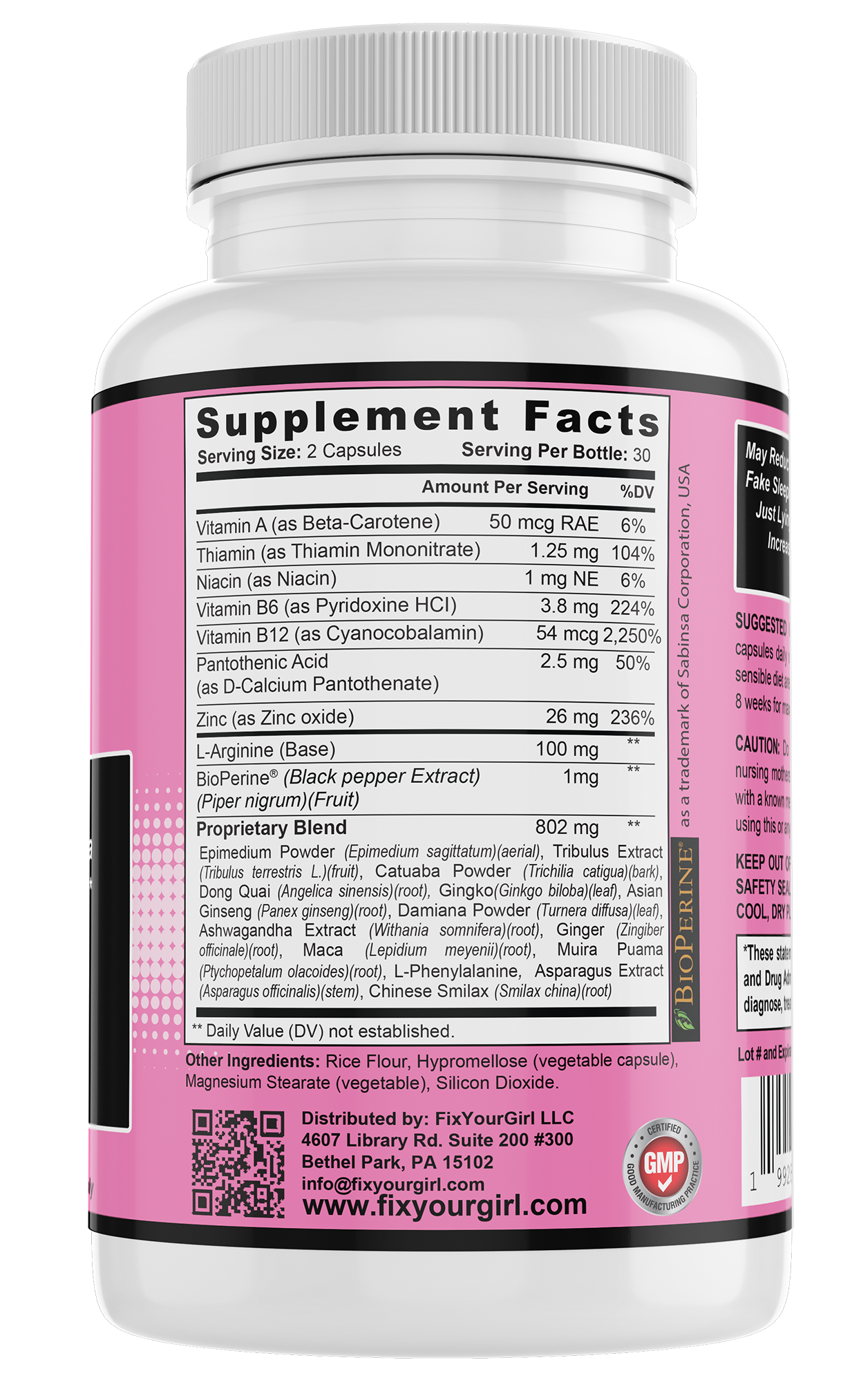 SEXY BITCH - Female Enhancement Formula