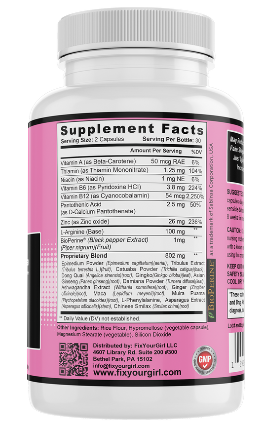 SEXY BITCH - Female Enhancement Formula