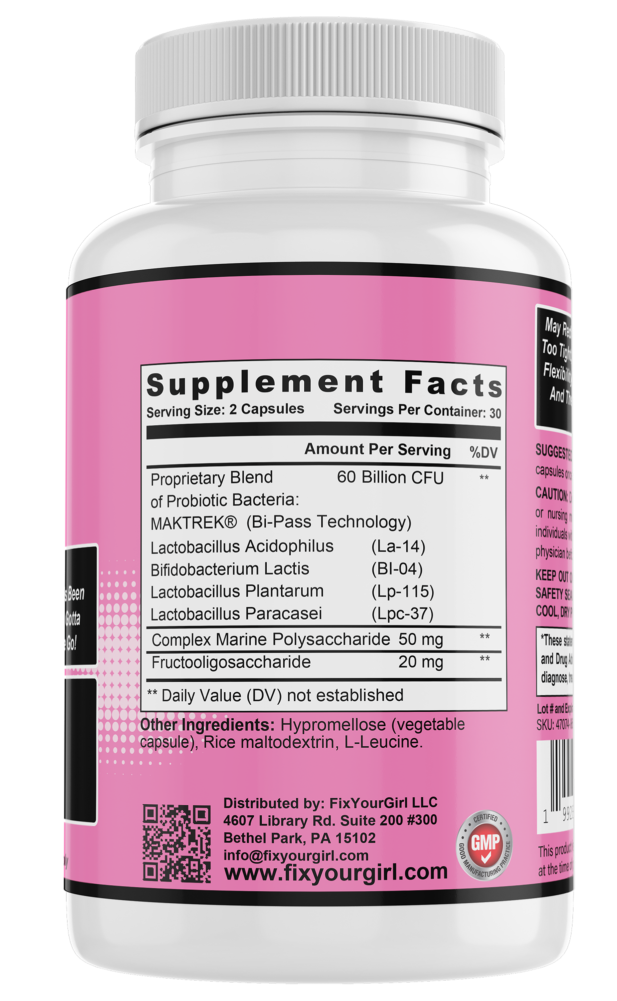 GOTTA POOP - Probiotic 60 Billion